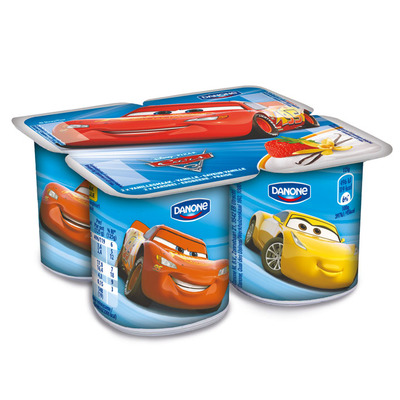 Danone Cars yoghurt