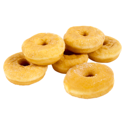 Huismerk Mini gesuikerde donuts