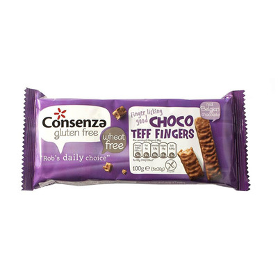 Consenza Choco teff fingers