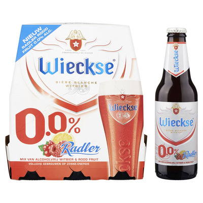 Wieckse Radler rood fruit 0.0%