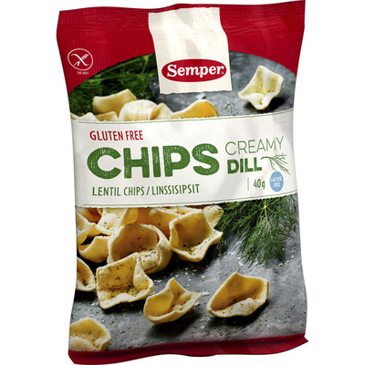 Semper Chips creamy dill glutenvrij