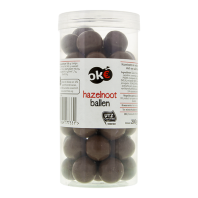 Budget Huismerk Chocolade hazelnoot ballen