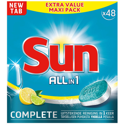 Sun Vaatwastabletten all in 1 citroen