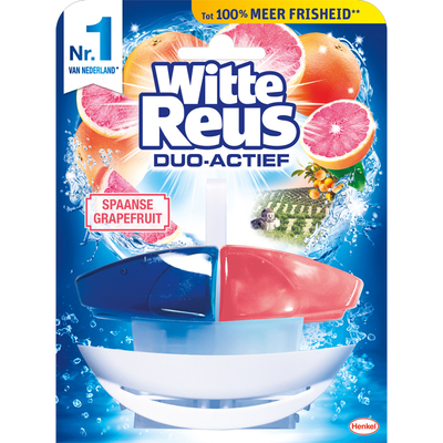 Witte Reus Toiletblok duo actief Spaanse grapefruit