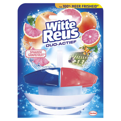 Witte Reus Toiletblok duo actief Spaanse grapefruit