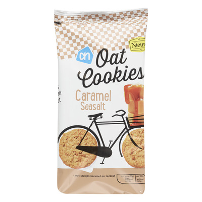 Huismerk Oat cookies caramel seasalt