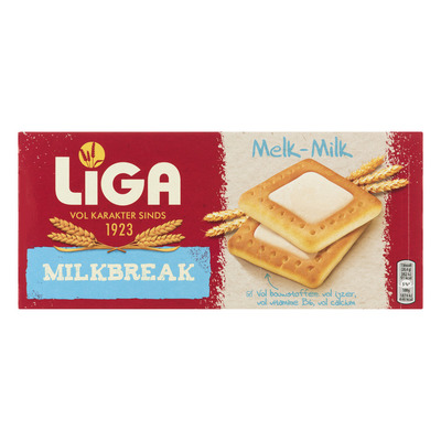 Liga Milkbreak biscuits melk