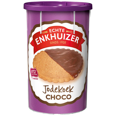 Echte Enkhuizer Jodekoeken choco
