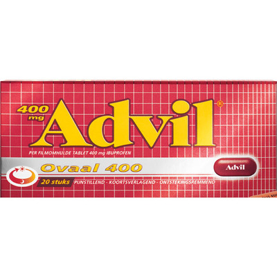 Advil Ovaal 400 mg
