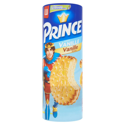Prince Biscuits gevuld met vanille