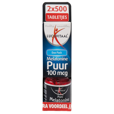Lucovitaal Melatonine puur 100 mcg