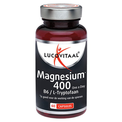 Lucovitaal Magnesium 400 mg, B6 & L-tryptofaan