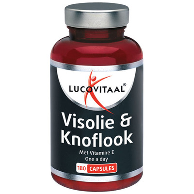 Lucovitaal Visolie & knoflook capsules