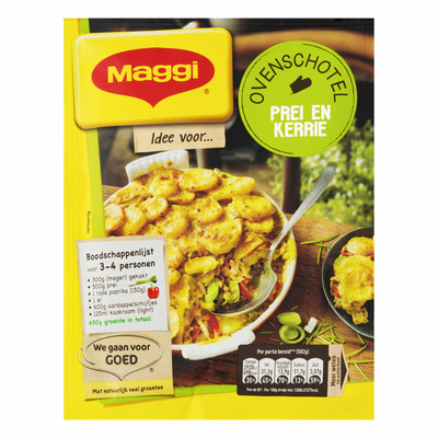 Maggi Ovenschotel prei-kerrie