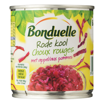 Bonduelle Rode kool met appel