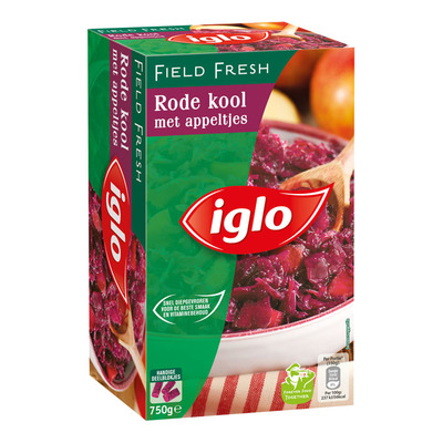 Iglo Rode kool met appeltjes