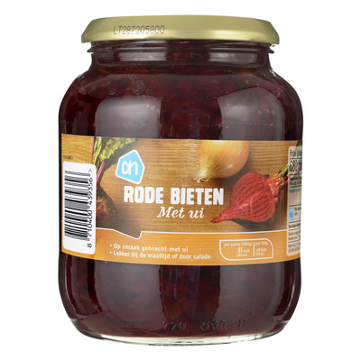 Huismerk Rode bieten met ui