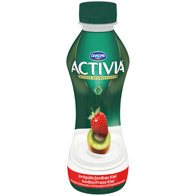 Danone Activia start drinkyoghurt aardbei-kiwi