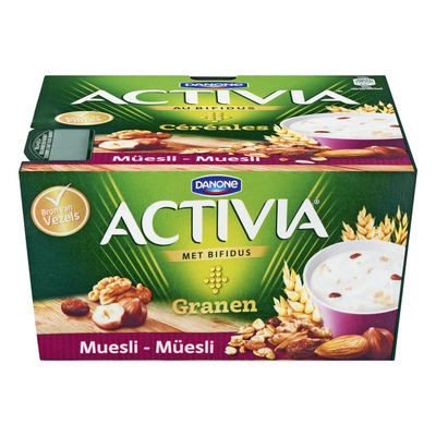 Danone Activia yoghurt muesli