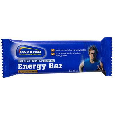 Maxim Crunchy cookie energy bar