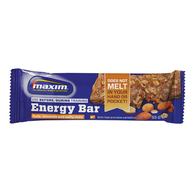 Maxim Oats, almonds and salty nuts energy bar