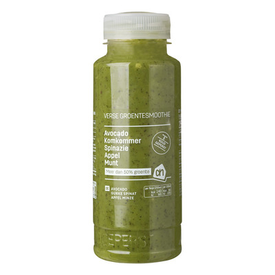 Huismerk Vers groentesap spinazie-avocado- appel