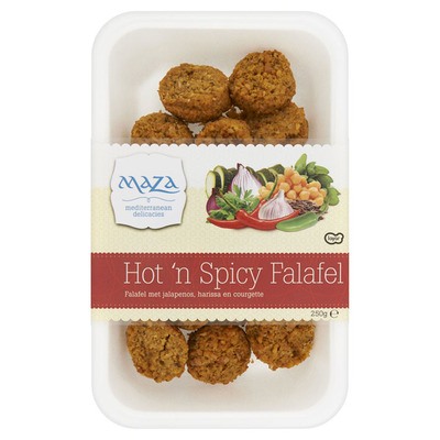 Maza Falafel hot 'n spicy
