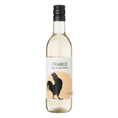 Huismerk Franse huiswijn halfzoet wit