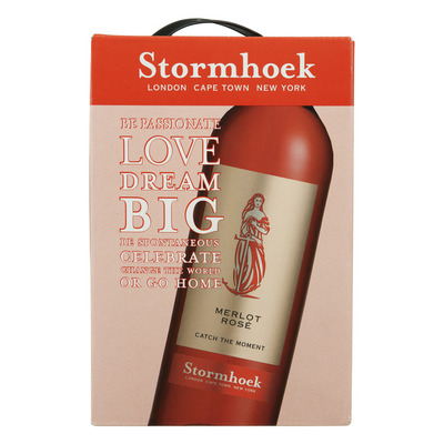 Stormhoek Merlot Rosé bag in box