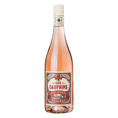 Les Dauphins Côtes du Rhône rosé
