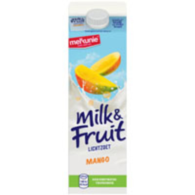 Melkunie Milk & fruit lichtzoet mango
