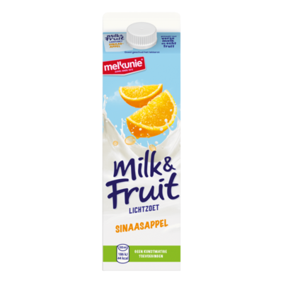 Melkunie Milk & Fruit Lichtzoet Sinaasappel