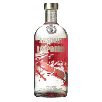 Absolut Raspberri flavored vodka