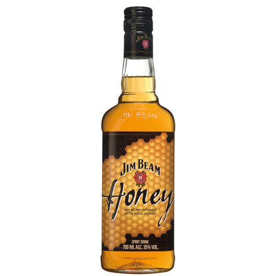 Jim Beam Kentucky straight bourbon whisky honey