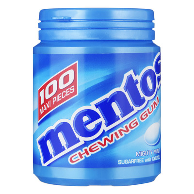 Mentos Gum Bottle mighty mint