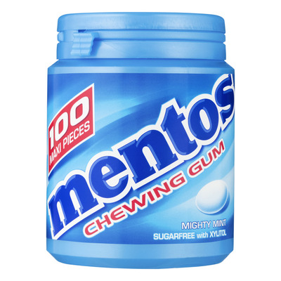 Mentos Gum Bottle mighty mint