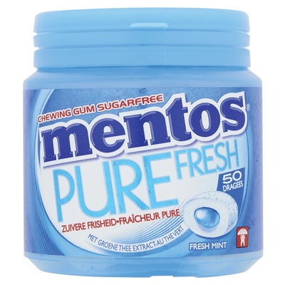 Mentos Kauwgom Bottle Pure Freshmint