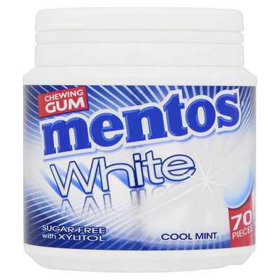 Mentos Gum White cool mint