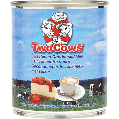 Two cows Gecondenseerde volle melk met suiker