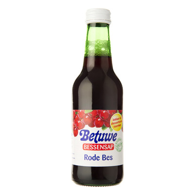 Betuwe Rodebessensap ongezoet
