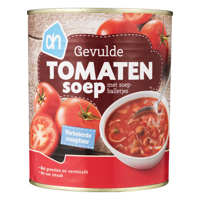 Huismerk Rijkgevulde tomatensoep