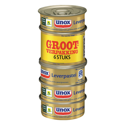 Unox Blik leverpastei