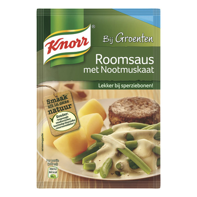 Knorr Mix roomsaus met nootmuskaat