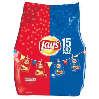Lay's Duopack (naturel & paprika)