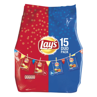 Lay's Duopack (naturel & paprika)