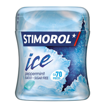Stimorol Kauwgom ice peppermint pot
