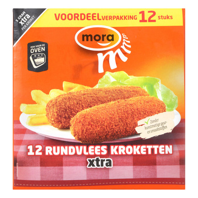 Mora Rundvleeskroketten xtra