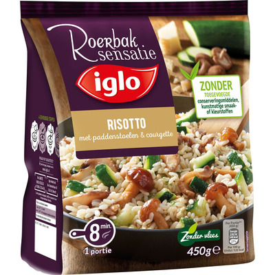 Iglo Roerbaksensatie risotto