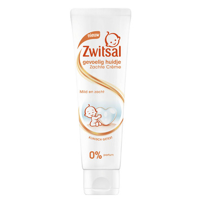 Zwitsal Zachte crème gevoelig huidje baby