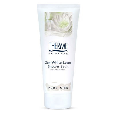 Therme Zen white lotus shower satin